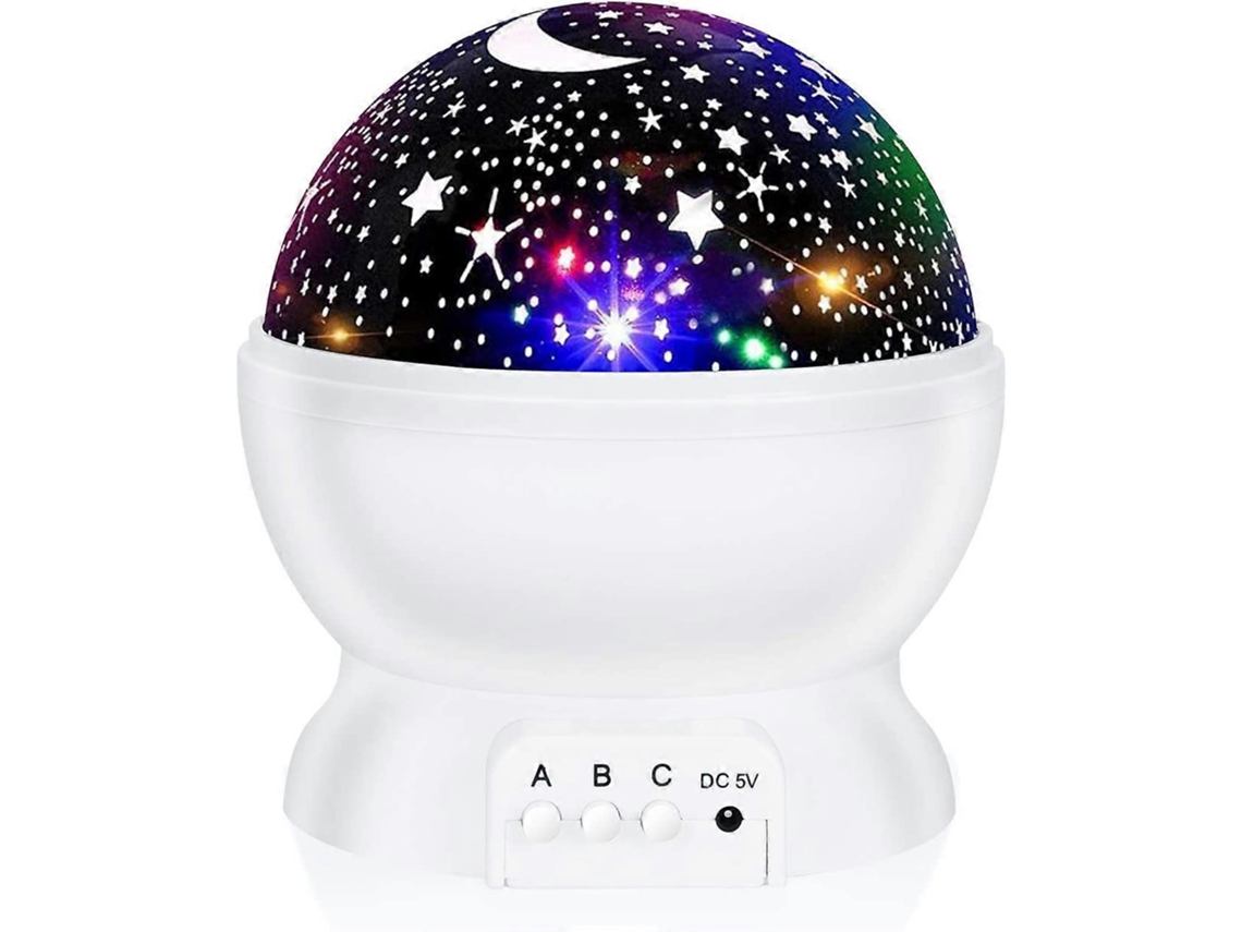 Luz nocturna infantil, luz de noche para niños, luz de noche estrellada, proyector de estrellas Rosewell Nebula