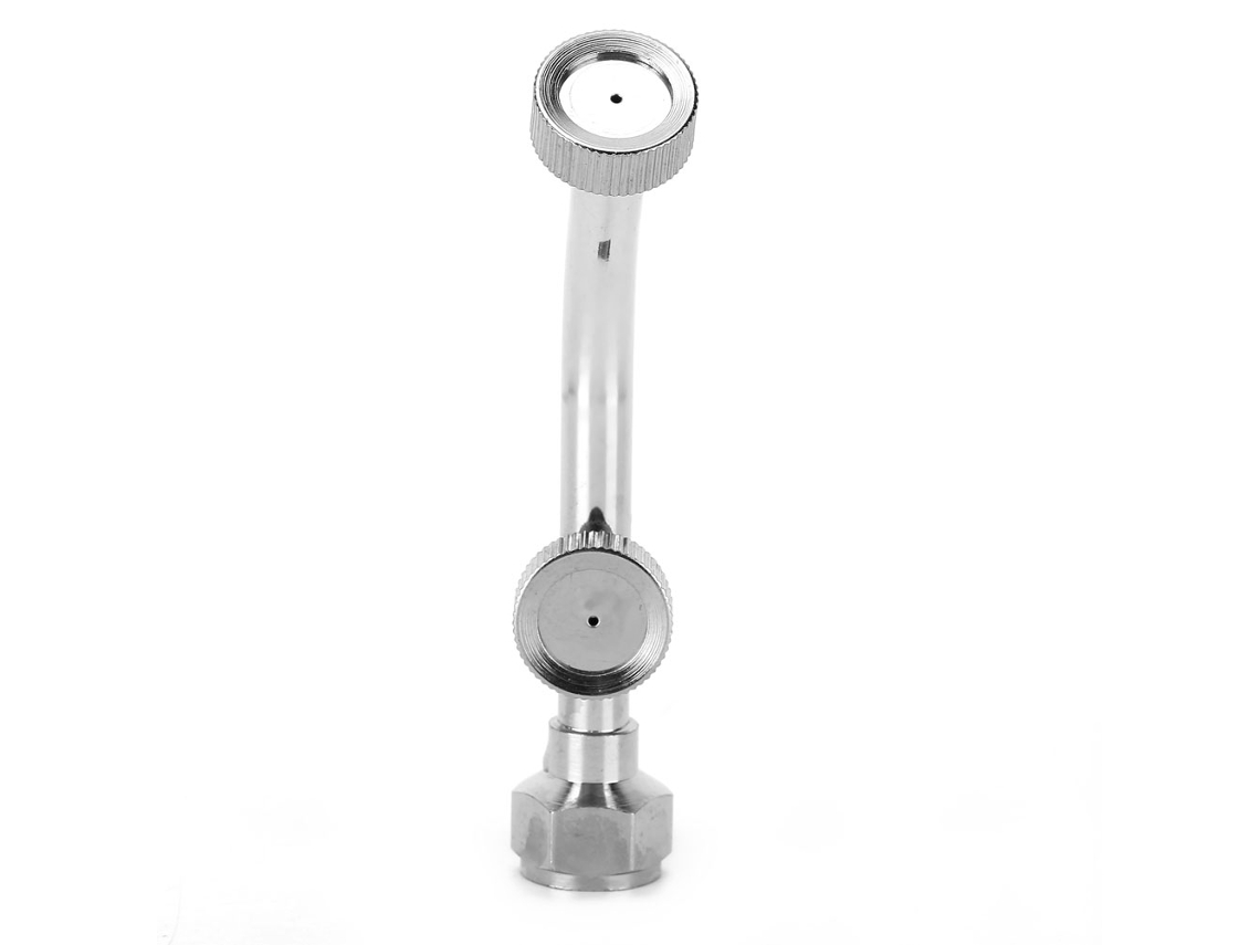 Boquilla De Pulverización De Acero Inoxidable G1/4, Dos Boquillas, Accesorio De Visera Para Pulverizador Eléctrico Agrícola.