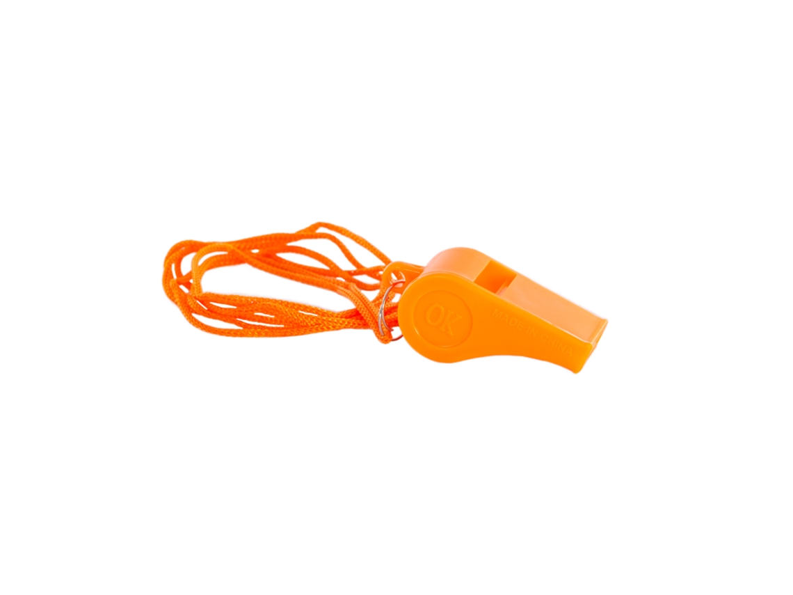 Silbatos SPORTS EQUIPE Plástico Estándar Naranja