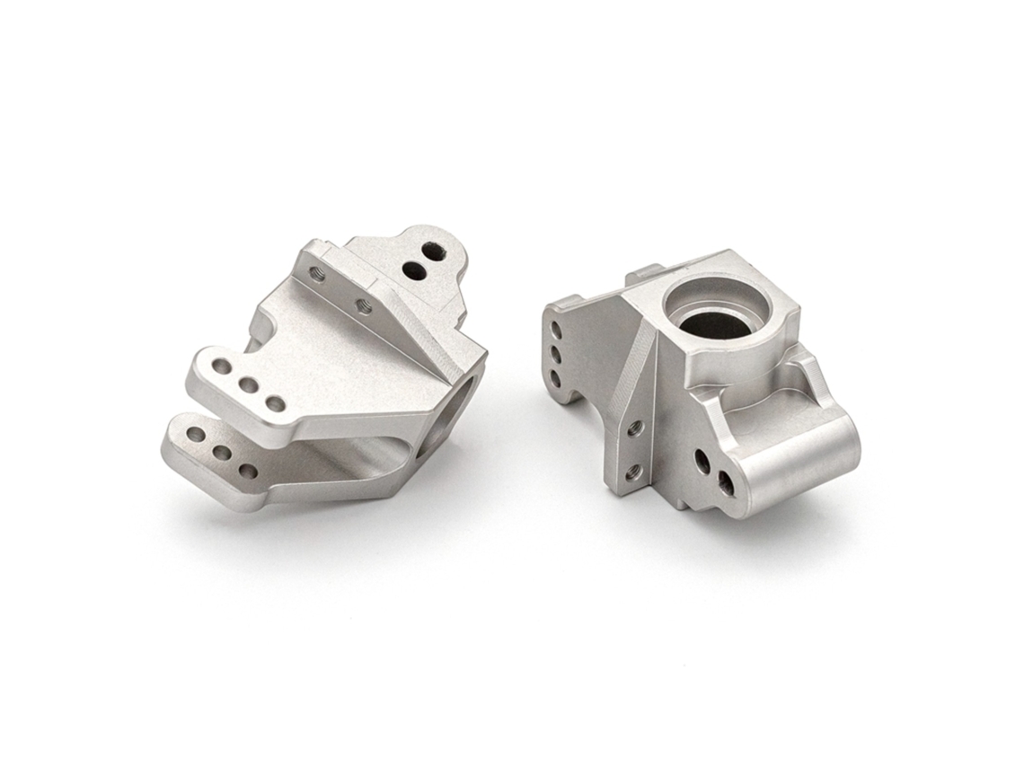 2 Soportes De Eje Trasero De Aleación De Aluminio Para Control Remoto Para Camión Corally Kronos 6s 1/8