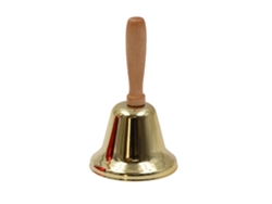Campanas navideñas de metal y madera de nuevo estilo
