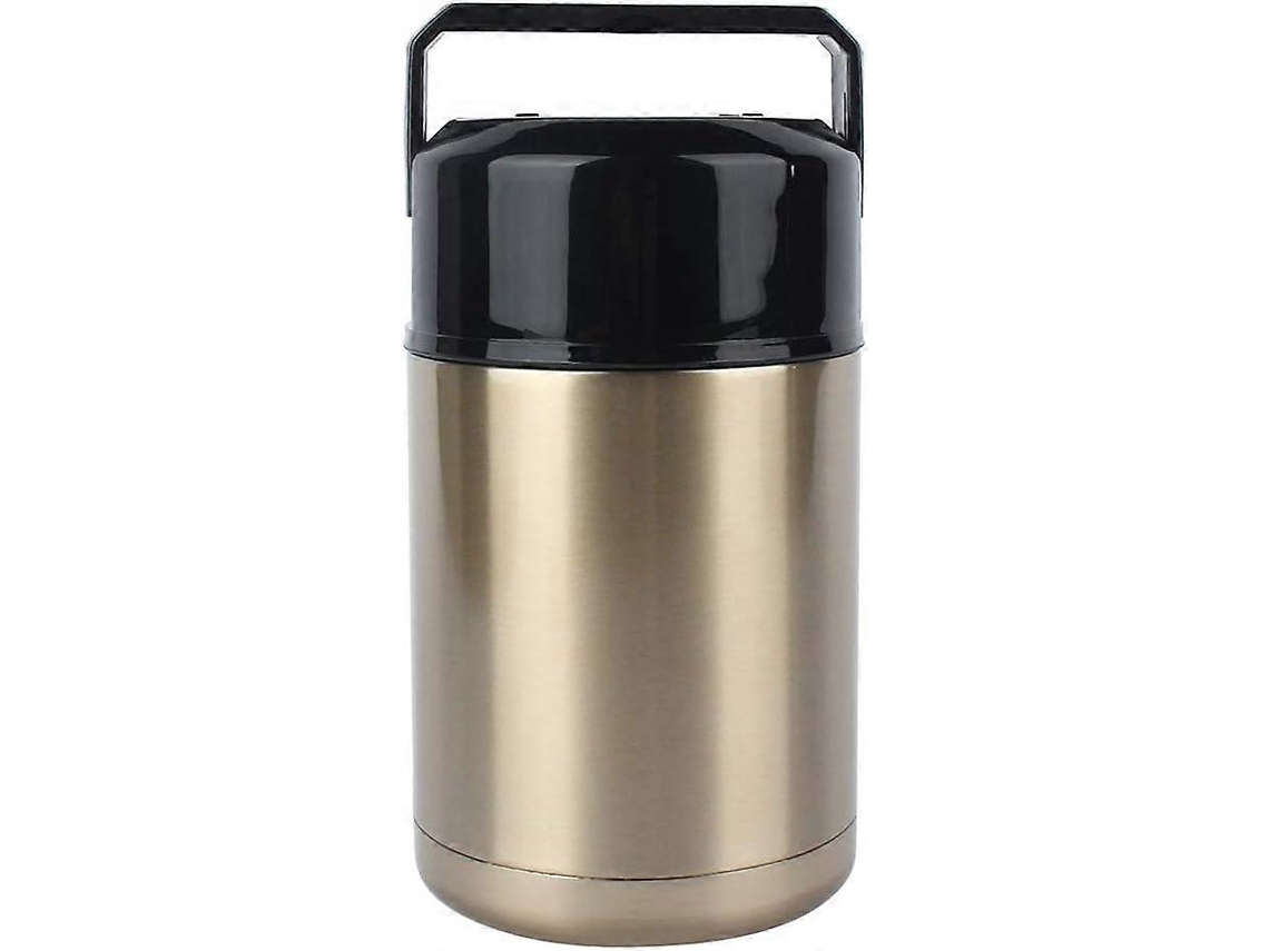 Lonchera térmica de acero inoxidable de 1000 ml con aislamiento al vacío, taza humeante, recipiente para sopa Ly Ebike