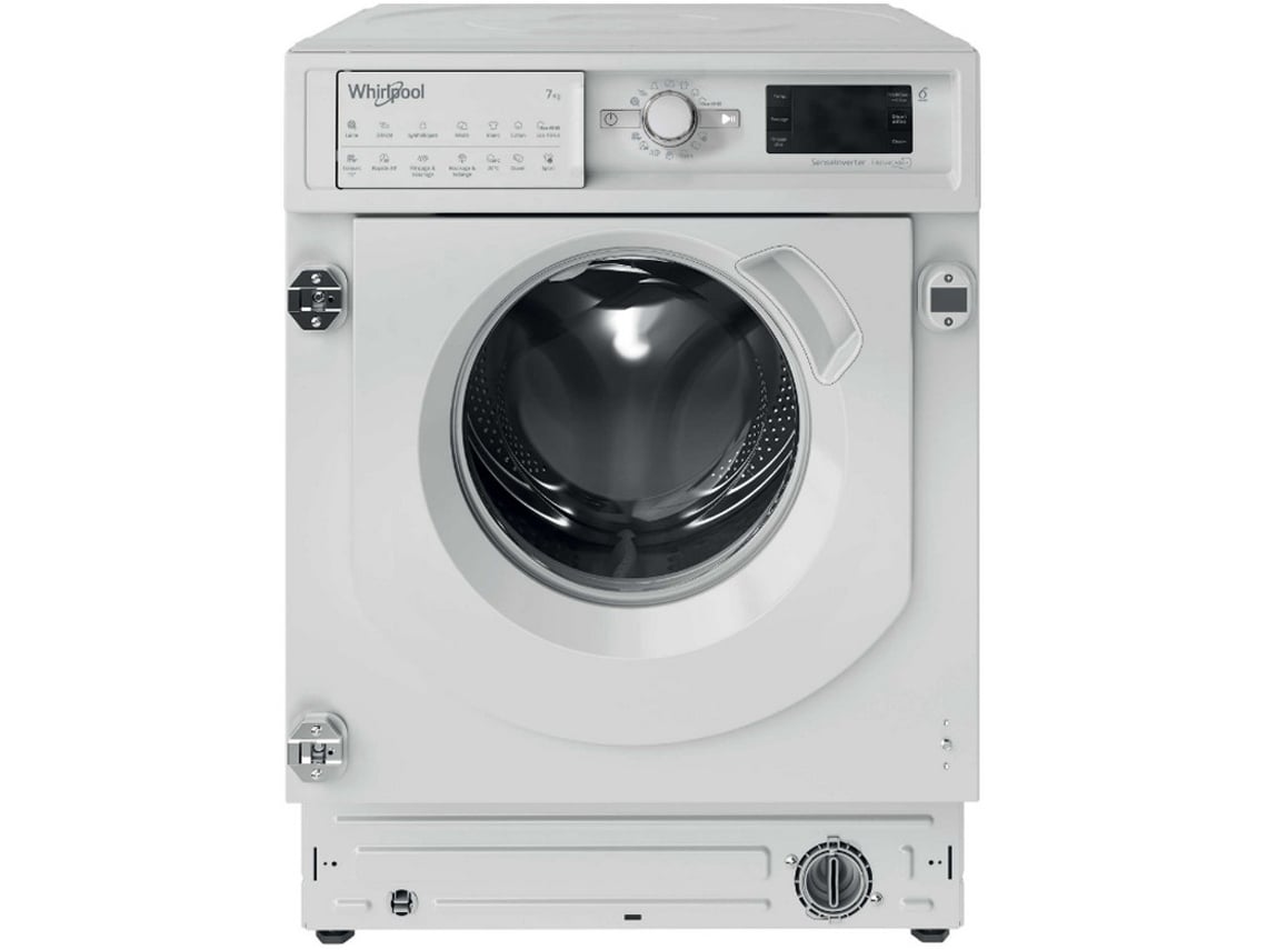 Lavadora Integrable WHIRLPOOL BIWMWG71483FRN (7 kg - 1400 rpm - Blanco)