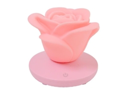 Rebe-lámpara De Mesa Romántica Con Luz De Noche Rosa, Toque De Tres Velocidades, Luz De Ambiente Usb