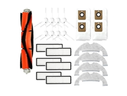 Cepillo lateral principal, filtro HEPA, bolsa para polvo, paño de fregona, apto para Xiaomi Dreame Bot