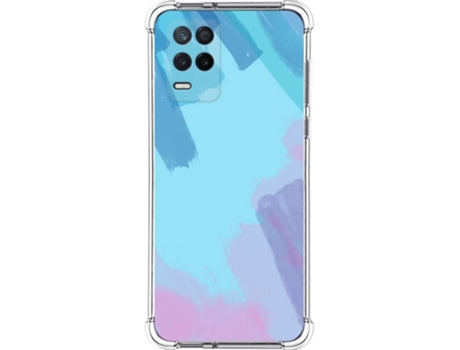 Carcasa Realme 8 5G / Narzo 30 5G TUMUNDOSMARTPHONE Acuarela 10 Multicolor