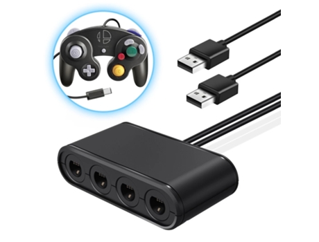 Convertidor Ay-ay-slink00543 (Nintendo Switch - Negro)