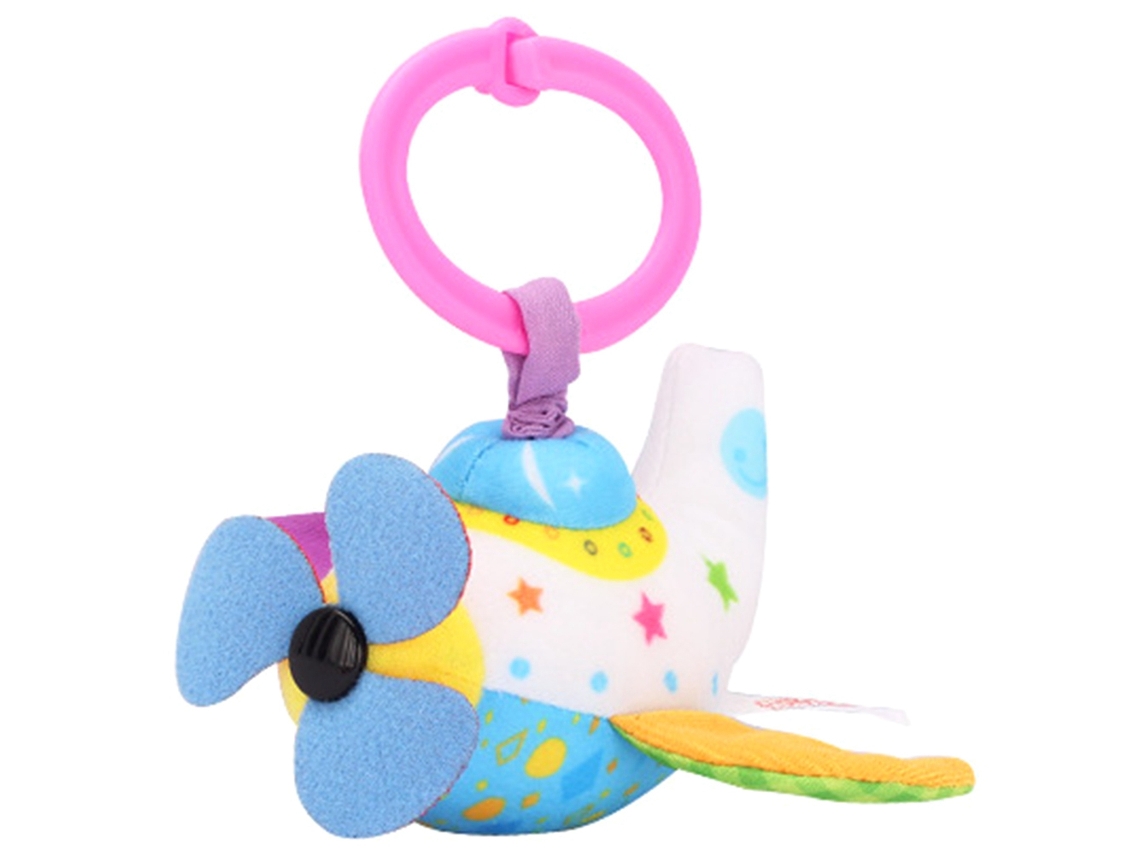 Juguete De Sonajero Para Bebé Con Campana De Mano, Juguete De Tela Colgante Para Niños, Avión Colgante