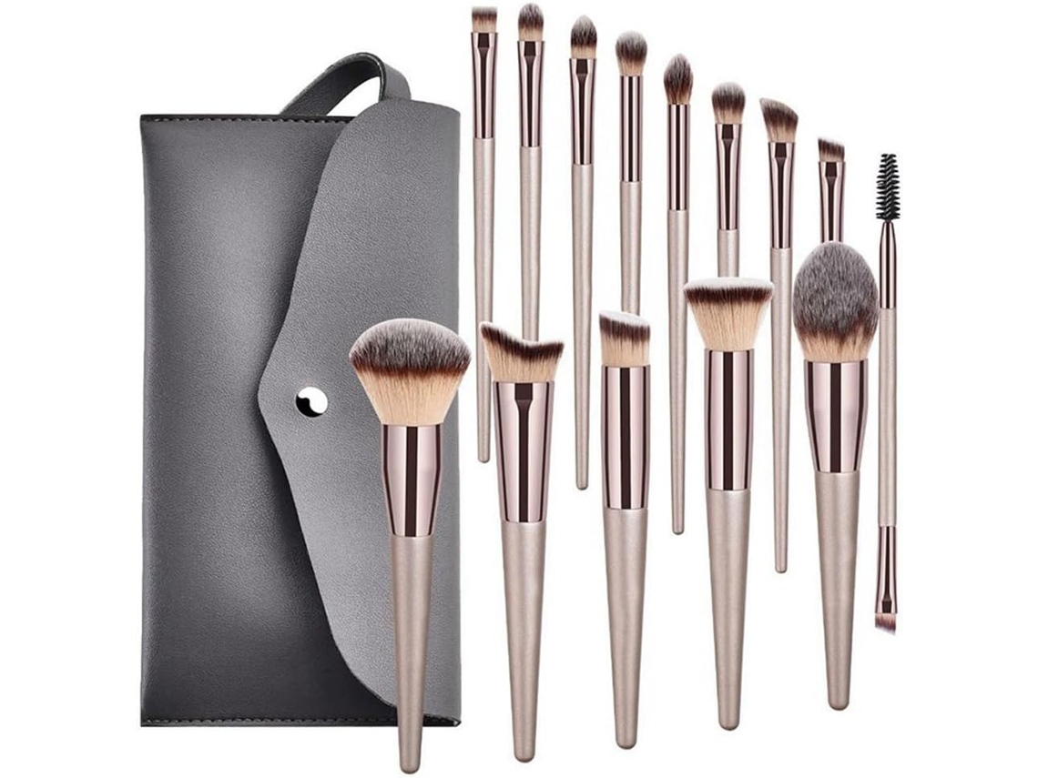 Set De 14 Herramientas De Maquillaje Para Base Y Contorno De Ojos.