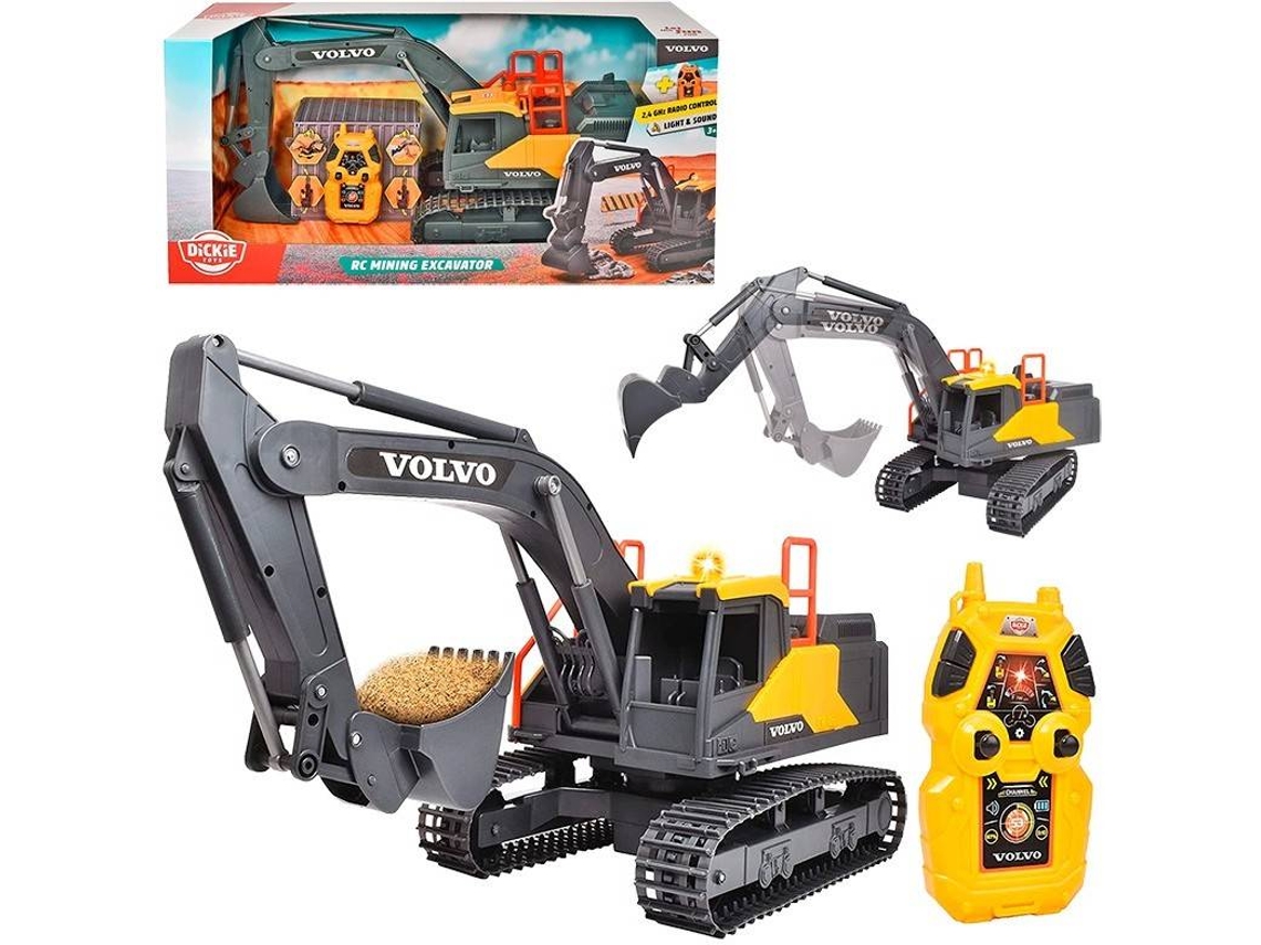 Coche DICKIE Rc Excavadora Volvo Luz Y Sonido 60 Cm (Edad MÃÂÃÂÃÂÃÂ­nima: 3 AÃÂÃÂÃÂÃÂ±os)