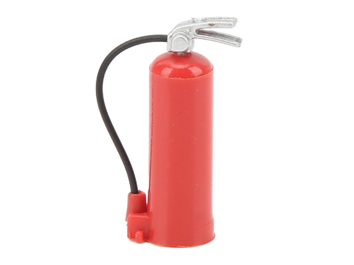 Extintor De Incendios Decorativo De Plástico Simulado Para Coches Rc Axial Scx24 1/18 1/24 Rojo