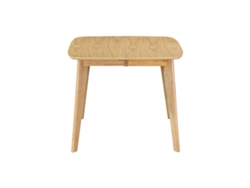 Mesa de Comedor Extensible Nórdica En Madera Clara L90-130 Leena MILIBOO