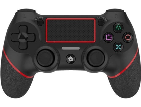 Mando PS4 ENKERS Gamepad Rojo