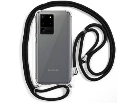 Funda para Samsung Galaxy S20 Ultra 5G COOL Cordón Transparente