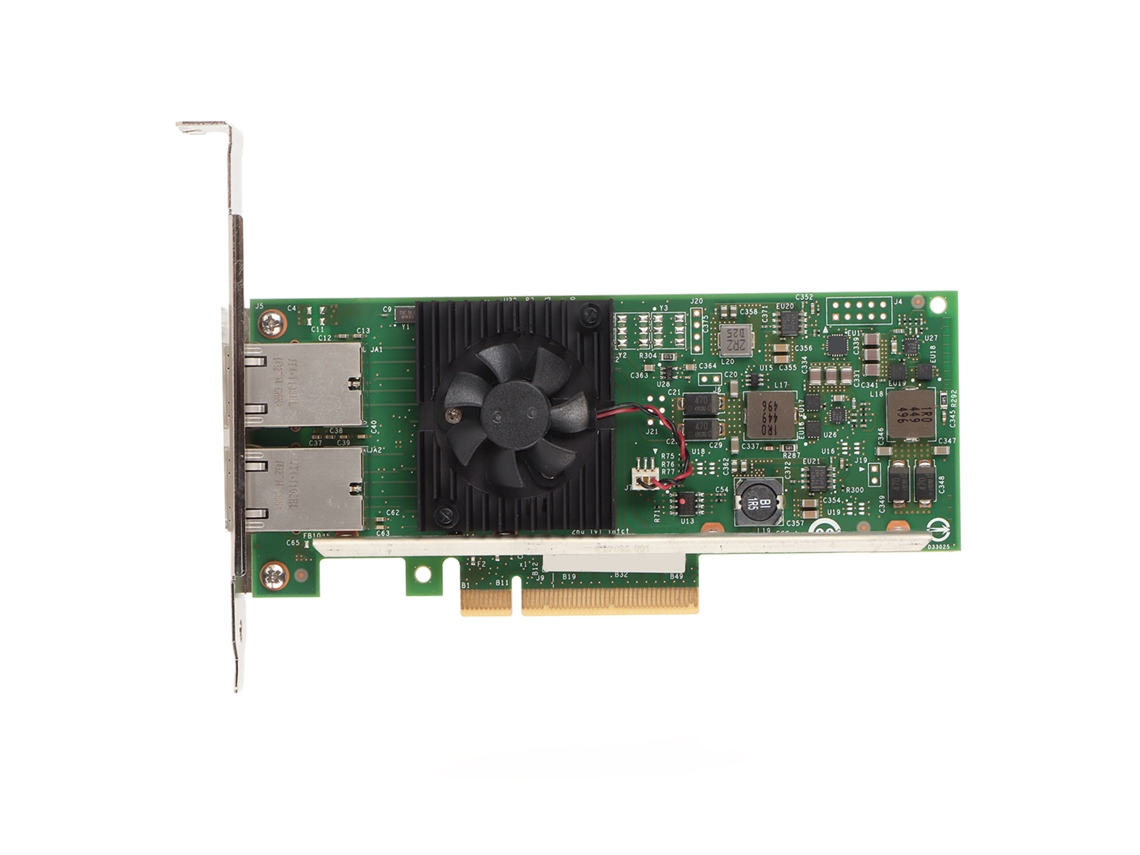Tarjeta De Red Rj45 De Doble Puerto 10gbe, Adaptador Ethernet De 10 Gigabit Para Windows Y Linux.