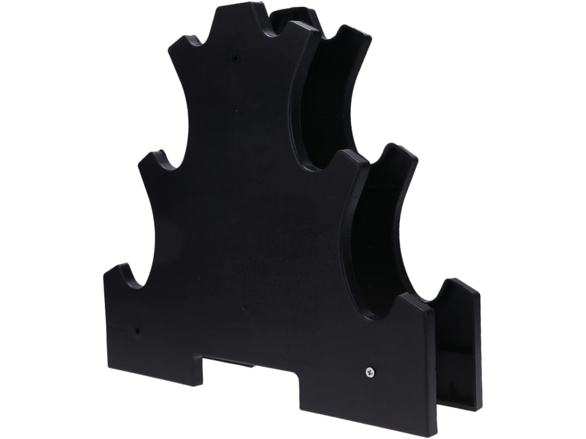 Besportble Soporte Mancuernas Negro Duradero Práctico