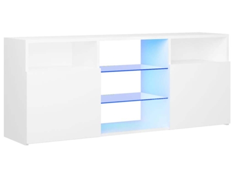 Mueble para la televisión VIDAXL Blanco Madera contrachapada (120x30x50 cm)