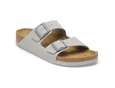 Sandalias Unisex BIRKENSTOCK Arizona Birkoflor Gris (42)