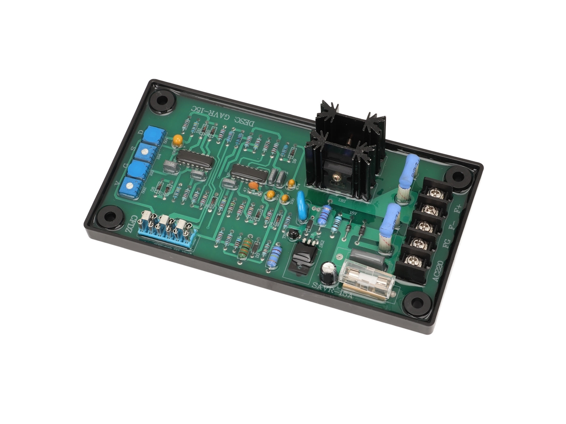 2026dz - Regulador de voltaje para generador con protección contra sobretensión, placa de control automático AVR, 180-240 VCA