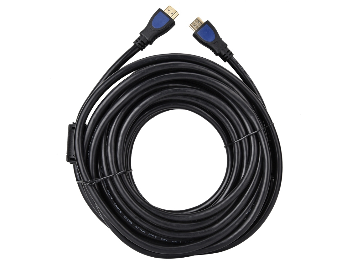 Cable Hdmi (datos 4k Hd 3d) Cable De Conexión De Computadora Y Televisor Versión 2.0 10 Metros