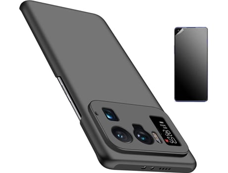 Kit Carcasa y Protector Xiaomi Mi 11 Ultra Ultimatte Turtleshell Negro