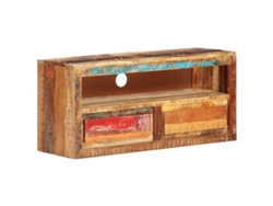 Maison Exclusive - Muebles Para Tv 2 Uds Madera Maciza Reciclada 88x30x40 Cm