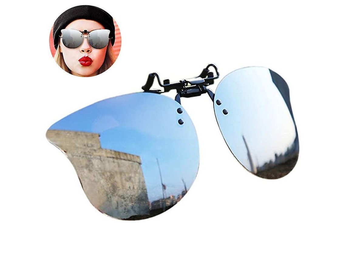 Gafas Graduadas Con Clips De Gafas De Sol Polarizadas Estilo Ojo De Gato, Protección Uv400 Actualizada.