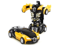 Coche Robot Transformable De Juguete Para Niños, Material Abs Duradero, Regalo De Cumpleaños