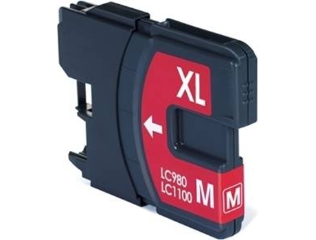 Cartucho para Brother LC980 / LC985 / LC1100 Magenta