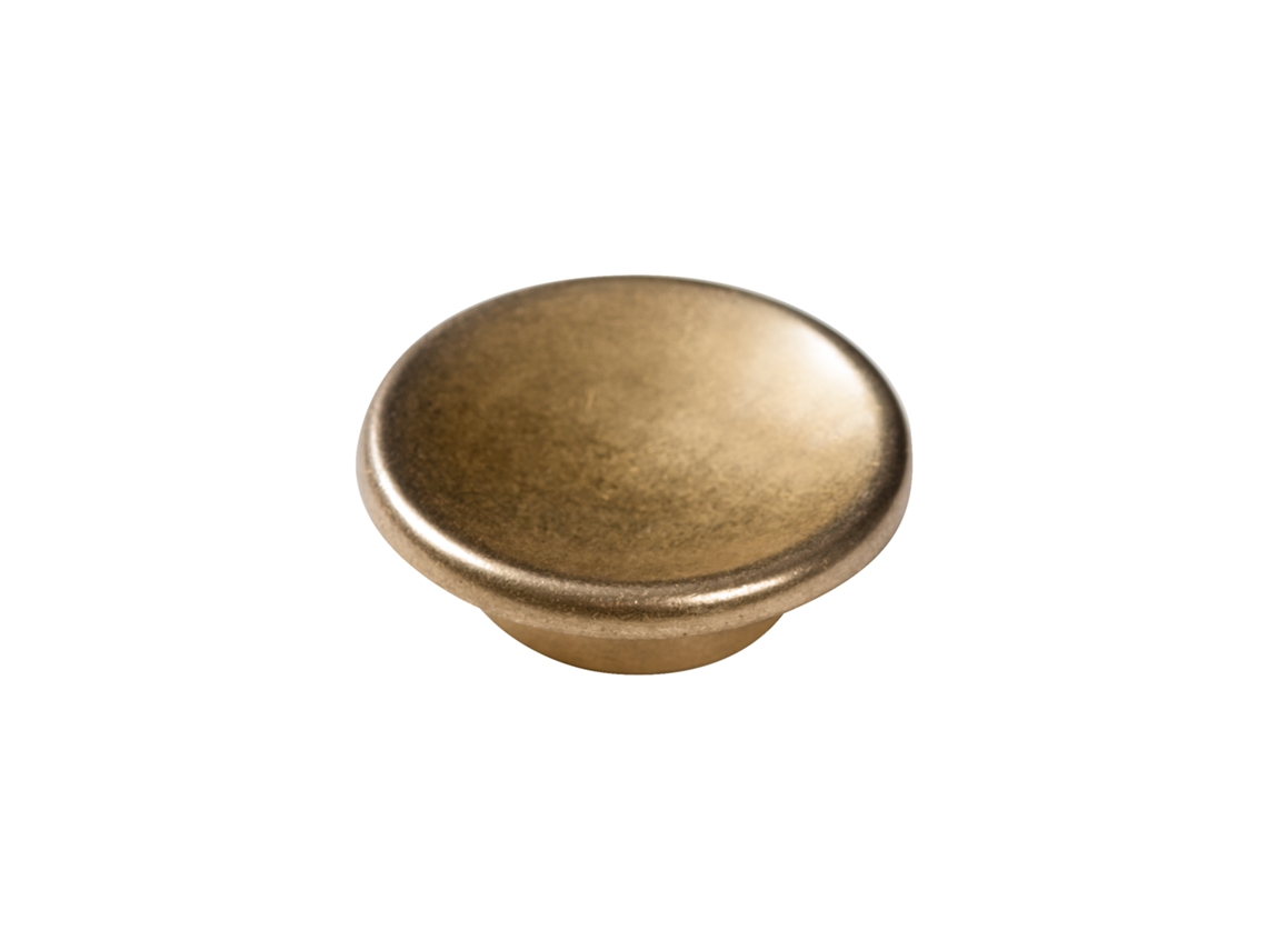 Pomo Para Muebles De Zamac 40 Mm De Diámetro Oro Inca Juego De 24 Piezas
