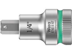 Vaso de punta Zyklop con función de retención 3/8" 8740 B HF Hex-Plus 1/4" x 35 mm WERA 05003089001