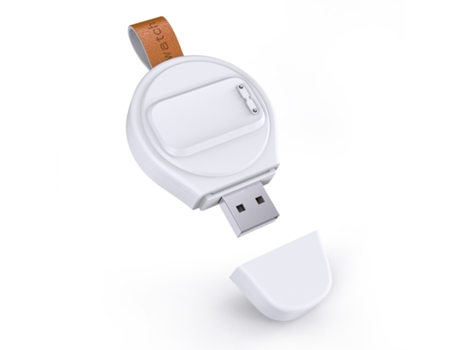 Fitbit Charge 5/Luxe A-07 USB Smart Watch Cargador de succión magnético inalámbrico (blanco)