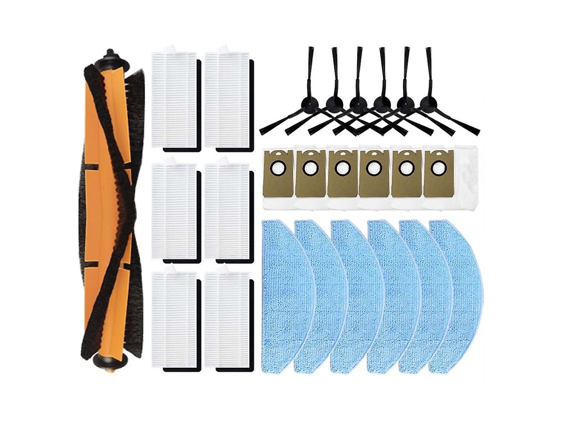 Acessórios de Aspirador Para G2 cepillo lateral principal filtro HEPA paño de mopa bolsa de polvo reemplazo de polvo