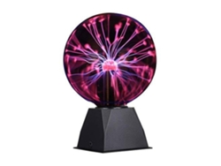 Lámpara De Globo De Plasma Táctil Inteligente De 15 Cm Con Cristal Mágico