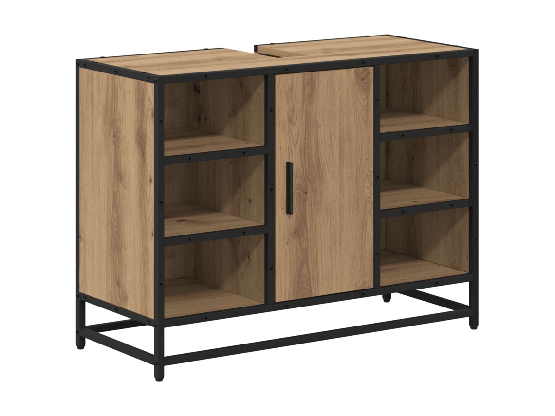 Maison Exclusive - Mueble De Cuarto De Baño Roble Artesanal 80 X 33 X 60 Cm