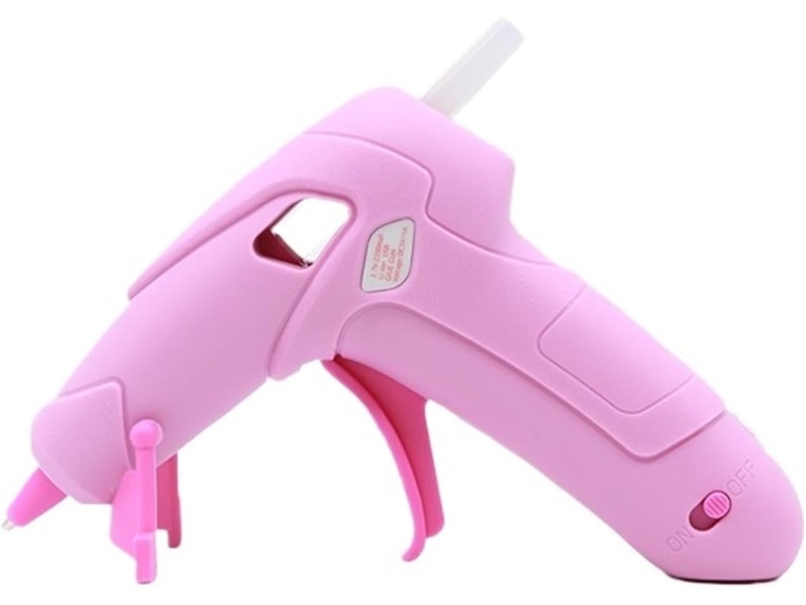 Pistolet À Colle Termofusible Sans Fil 3, 7v, 20 Piezas, Bastones De 7x100mm, Recargable Por Usb