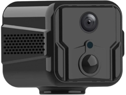 Mini cámara espía oculta con WiFi, HD 1080p, ideal para casa o coche (negra)