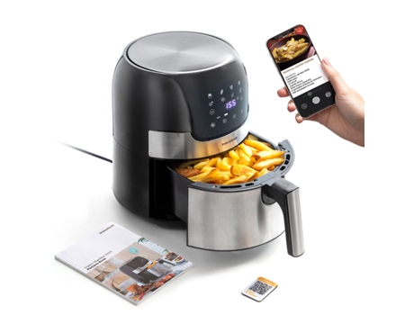 Freidora de Aire INNOVAGOODS Fryinn Stainless 3500 1400 W 3.5 L