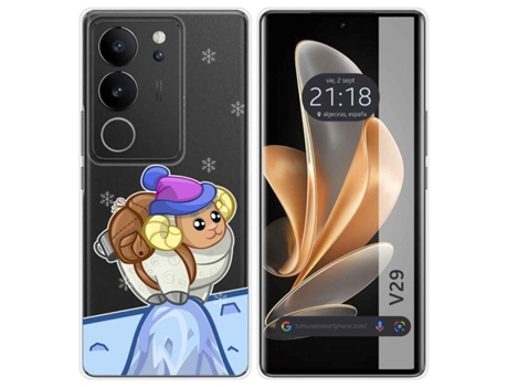 Funda Diseño Cabra para Vivo V29 5G TUMUNDOSMARTPHONE Multicolor