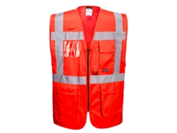 Chaleco De Alta Visibilidad Executive Berlin Naranja / Xxl