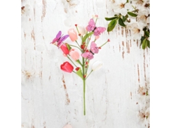 Flores artificiales Tulipanes Decoración floral 1 piezajortmrd