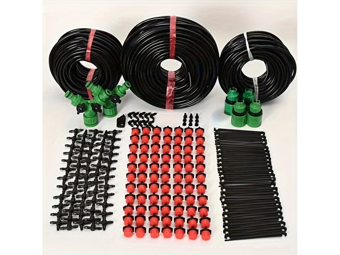 Sistema de riego por goteo ajustable para plantas de jardín Pickifypunnyb Slo Slowmoose