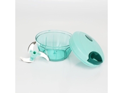 Cortador De Cebollas Manual Portátil - Rebanador Para Verduras, Frutas Y Ajo (azul)