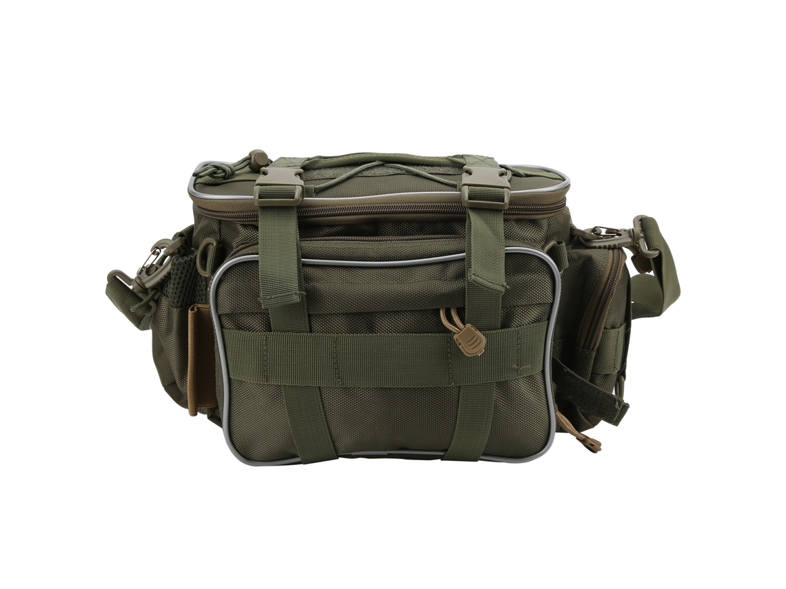 2026rebe-bolsa De Pesca Multifuncional Con Multiple Bolsillos Mochila Hombro Cintura Para Carnada Y Lures