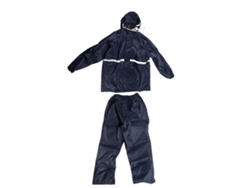 Conjunto De Chaqueta Y Pantalón Impermeables Y Transpirables, Azul Marino, Xxl