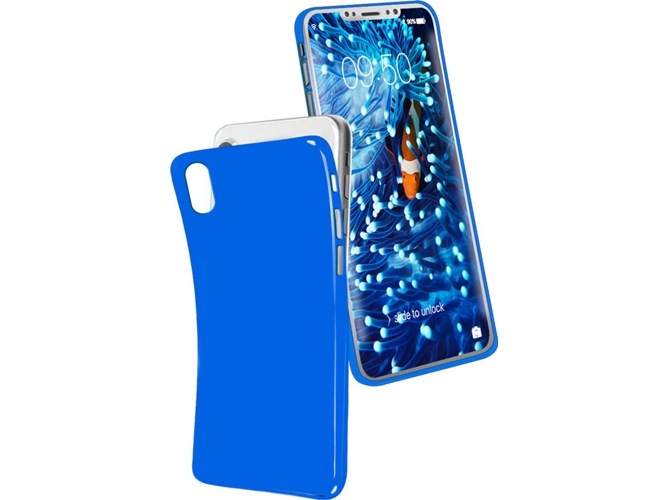 Carcasa iPhone X, Xs SBS Cool Azul