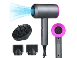 2026-secador De Cabelo Iônico Com 3 Bicos 3 Configurações De Calor 2 Velocidades Vento Frio/quente Secagem Rápida Portátil 110v-220v