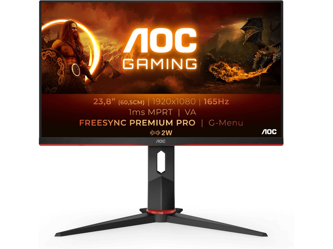 Monitor Gaming AOC 24G2SAE/BK (23.8'' - 1 ms - 165 Hz - FreeSync Premium)