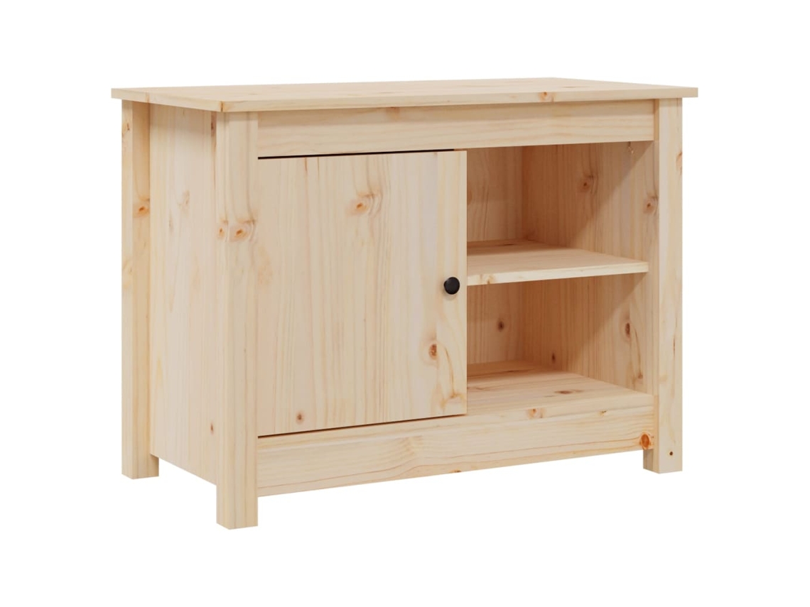 Mueble TV 70x36,5x52 cm Madera de Pino Macizo MAISON EXCLUSIVE