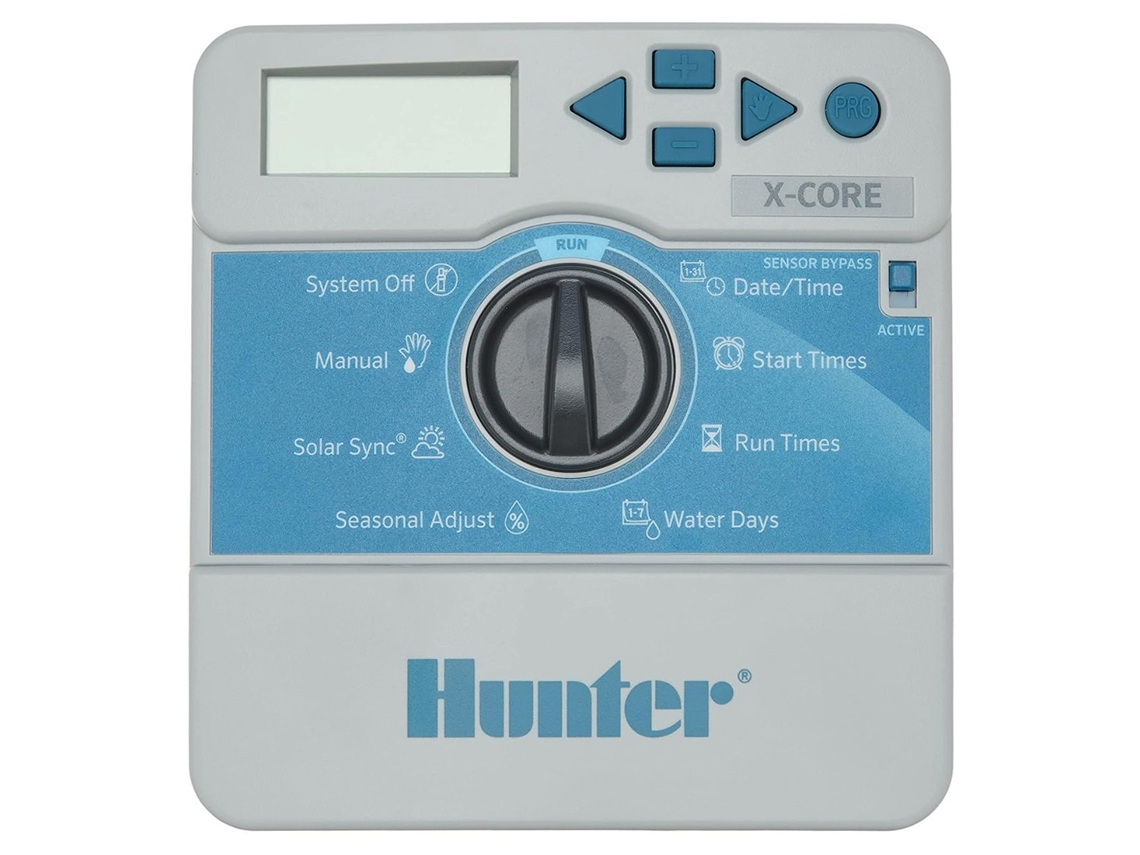 Programador de riego eléctrico XC 401 Interior HUNTER Oferta exclusiva